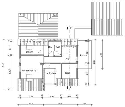 Foto - Attraktive, lichtdurchflutete 3-Zimmer-Wohnung mit Balkon