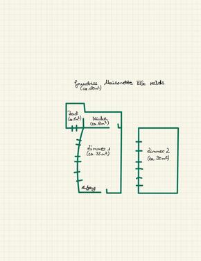 Foto - 2 Zimmer Maisonettenwohnung zur Miete in Uslar