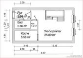 Foto - 3 Zimmer Maisonettenwohnung zur Miete in Freiberg
