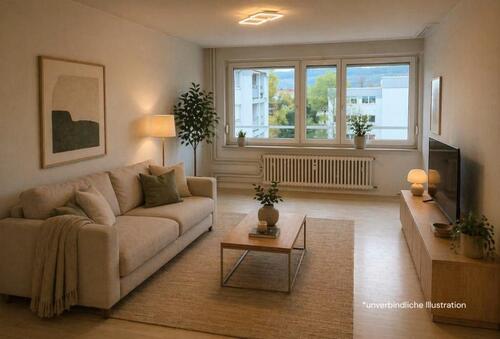 Foto - Gepflegte 3,5 Zimmer-Wohnung mit Balkon & Aufzug!