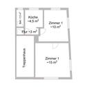 Foto - 2 Zimmer Etagenwohnung zum Kaufen in Stuttgart
