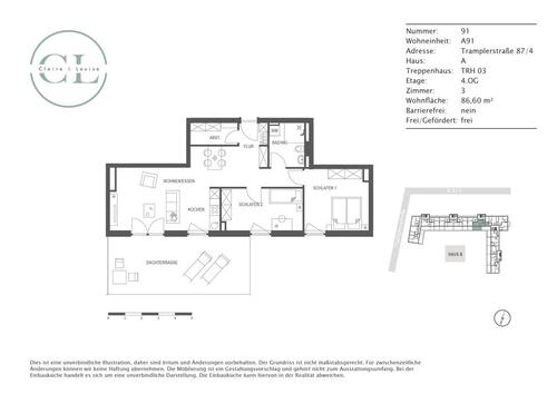 Foto - 3 Zimmer Etagenwohnung zur Miete in Lahr (Schwarzwald)