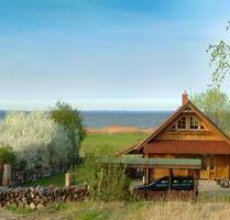 Traumgrundstück mit Finnischem Blockhaus und Meerblick - Ueckermünde