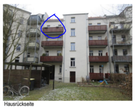 Foto - Etagenwohnung in Leipzig zur Miete