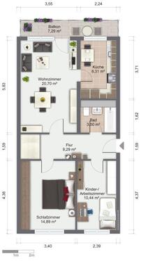 Foto - 3 Zimmer Etagenwohnung in Görlitz