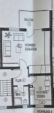 Foto - 1,5 Zimmer Wohnung mit Terrasse