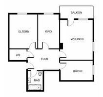 3-Zimmer-Wohnung in Gelsenkirchen Hassel