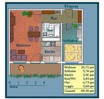 Dein neues Zuhause wartet! - 550,00 EUR Kaltmiete, in Dresden (PLZ: 01169) Cotta