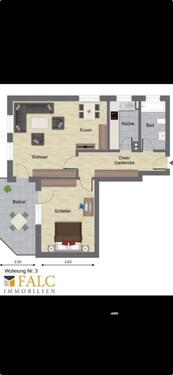 Foto - 2.5 Zimmer Etagenwohnung zur Miete in Kirchardt