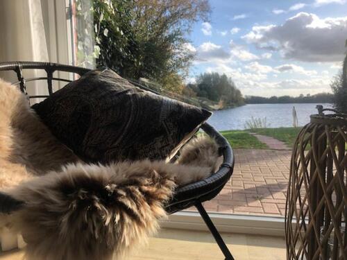 Foto - Ferienhaus am See, Boot, Kajaks, Kaminofen, Steg, Seeblick...