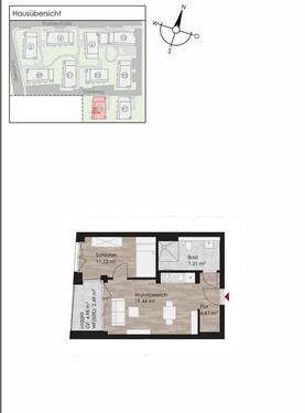 Foto - Neubauwohnung Münster zur Untermietung