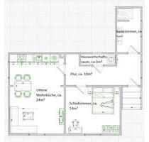 2-Zimmer Wohnung - 750,00&nbsp;EUR Kaltmiete, ca.&nbsp; 55,00&nbsp;m&sup2; in Biblis (PLZ: 68647)