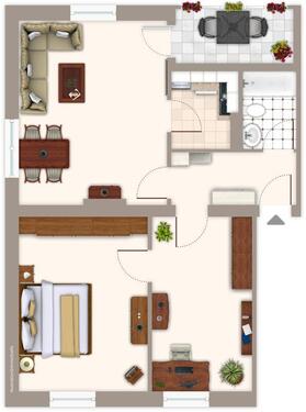 Foto - Charmante 3-Zimmer-Etagenwohnung in Mönchengladbach – 51,78 m² mit Badfenster