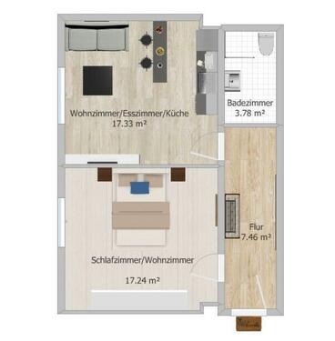 Foto - 2 Zimmer Etagenwohnung in Gelsenkirchen