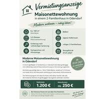 Wohnung ca . 100 qm in Swisttal Odendorf
