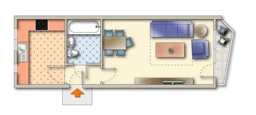 Foto - 1 Zimmer Etagenwohnung in Stadtilm
