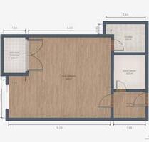1 - Raum Wohnung Parkstraße - sofort verfügbar - Chemnitz Helbersdorf