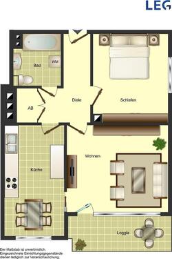 Foto - 2 Zimmer Etagenwohnung in Ibbenbüren