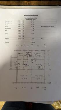 Foto - 3,5 Zimmer Wohnung - 800,00&nbsp;EUR Kaltmiete, ca.&nbsp; 104,00&nbsp;m&sup2;