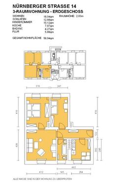 Foto - 3 Zimmer Etagenwohnung zur Miete in Dresden