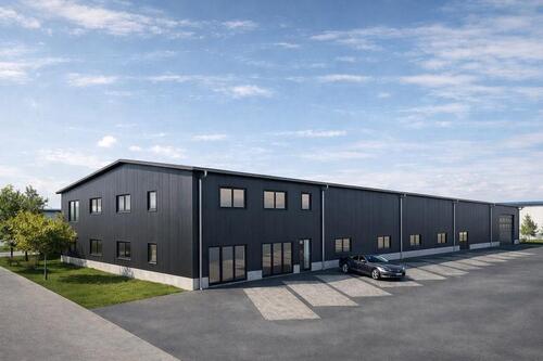 Foto - Neubau Hallenabteil – Erstbezug mit Fußbodenheizung & LKW-Tor