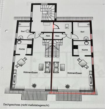 Foto - 2 Zimmer Maisonettenwohnung zur Miete in Meinerzhagen
