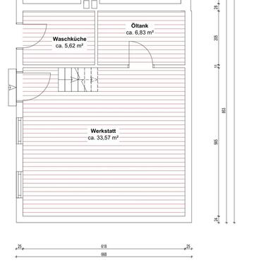 Foto - Ca 80m² große Werkstatt - Hobbyraum