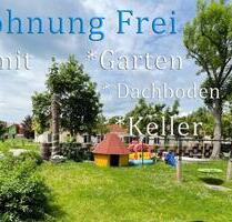4 Raum Wohnung 77m2 Garten Keller Dachboden Küche Parkplatz - Mühlhausen (Thüringen)