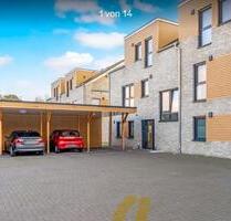 Charmante Dachgeschosswohnung mitten in Papenburg, ca. 60qm mit Wärmepumpe, PV, Parkplatz und Schuppen