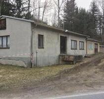 Grundstück ca. 1000 qm. kl. Werkstattgebäude große Doppelgarage - Marienberg