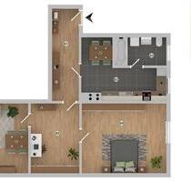 Geräumige & helle 3-Zi. Wohnung 78qm - Neustadt an der Orla