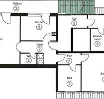 Geräumige 3,5-Zimmerwohnung - 950,00&nbsp;EUR Kaltmiete, ca.&nbsp; 98,00&nbsp;m&sup2; in Haltern am See (PLZ: 45721)