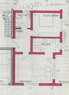 Foto - 2 Zimmer EG Wohnung Terrasse ab 1.4. zu vermieten