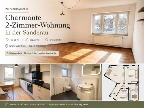Foto - 2-Zimmer-Wohnung in der Sanderau