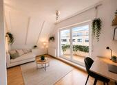 Foto - Lichtdurchflutetes Singleparadies 1 Zimmer Küche Bad und Balkon