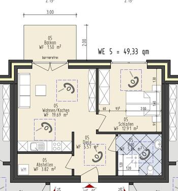 Foto - 2 Wohnungen mit WBS in Papenburg KFW40+