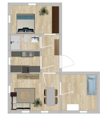 Foto - 3 Zimmer Etagenwohnung zur Miete in Heidenau