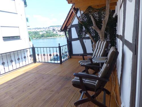Foto - 2-Zimmer-Wohnung mit Balkon am Rheinstrand