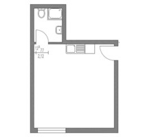 1-Zi.-Appartment für Studierende in Uninähe - frei ab 01.02.2026 - Vechta