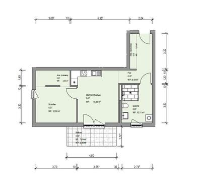 Foto - 2 Zimmer Etagenwohnung zur Miete in Bad Harzburg