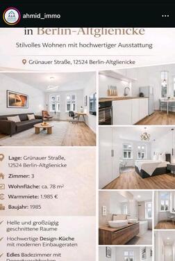 Foto - Wohnung zur Miete - 1.990,00&nbsp;EUR Kaltmiete, ca.&nbsp; 78,00&nbsp;m&sup2;