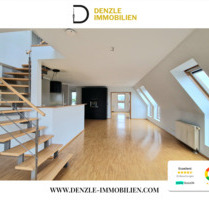 Exklusive Dachgeschoss-Maisonette Wohnung mit Kamin, EBK & Loggia - Stuttgart Bad Cannstatt