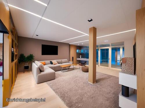 Foto - Helle, barrierearme Wohnung mit EBK und Sauna