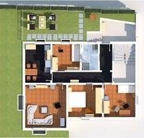 Erstbezug Renovierung: 4,5 Z. 120m² Souterrain-WHG mit Garten - Gomaringen