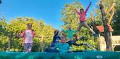 Foto - Herbstferien Ostsee Ferienwohnung Ferienhof Spielscheune Ponys