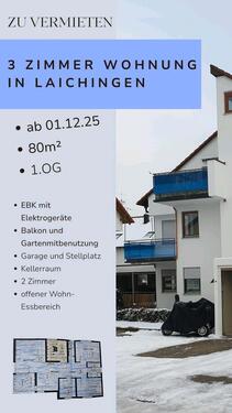 Foto - 3 Zimmer Wohnung in Laichingen zu vermieten
