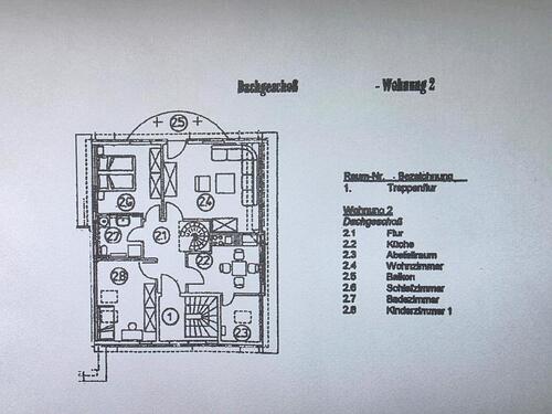 Foto - 3 Zimmer Dachgeschoßwohnung zur Miete in Wernigerode