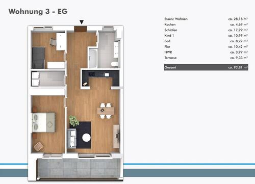Foto - Wohnung 3, sehr modern, luxuriös Erstbezug Neubau