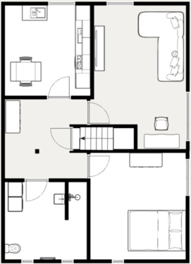 Foto - Charmante Dachgeschosswohnung mit Garten in Bracht-Hülst