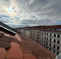 Renovierte 1-Zimmer-Dachgeschosswohnung - Leipzig Nordost